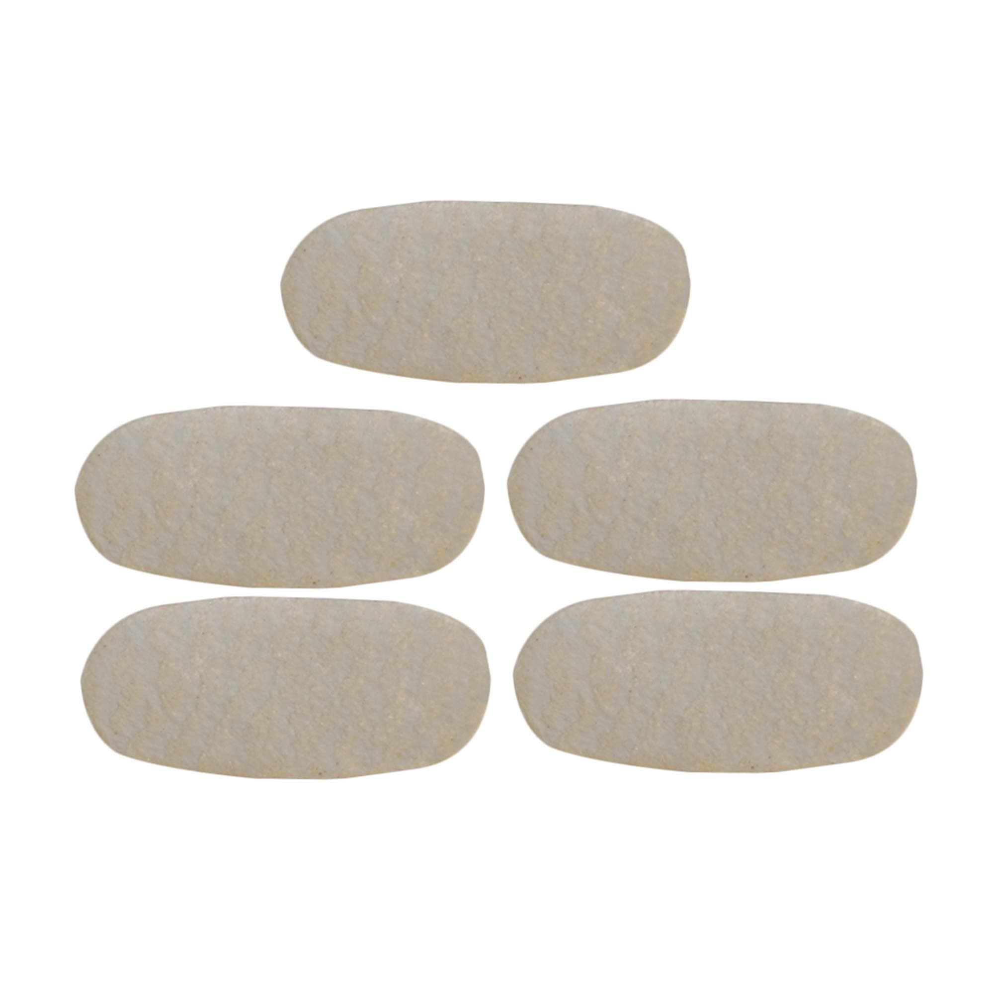 5PCS White Leather Violin Bridge Parchment String Protectors E-String