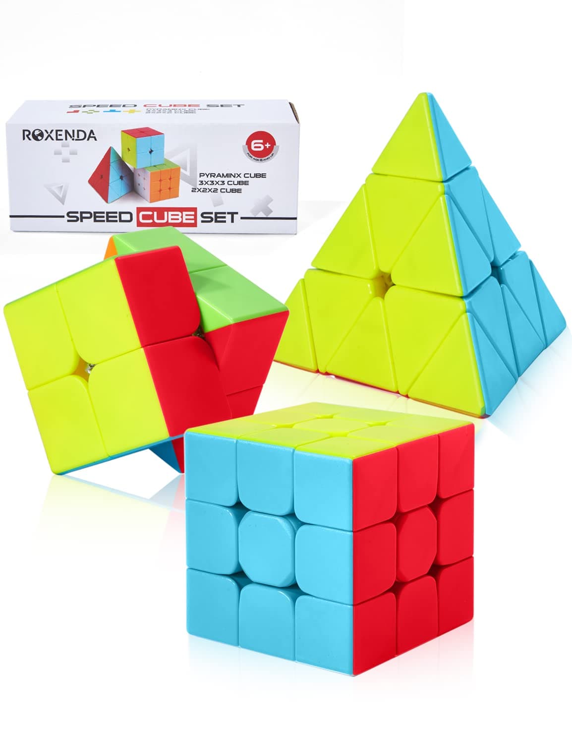2x2 3x3 Pyramid Cube Set
