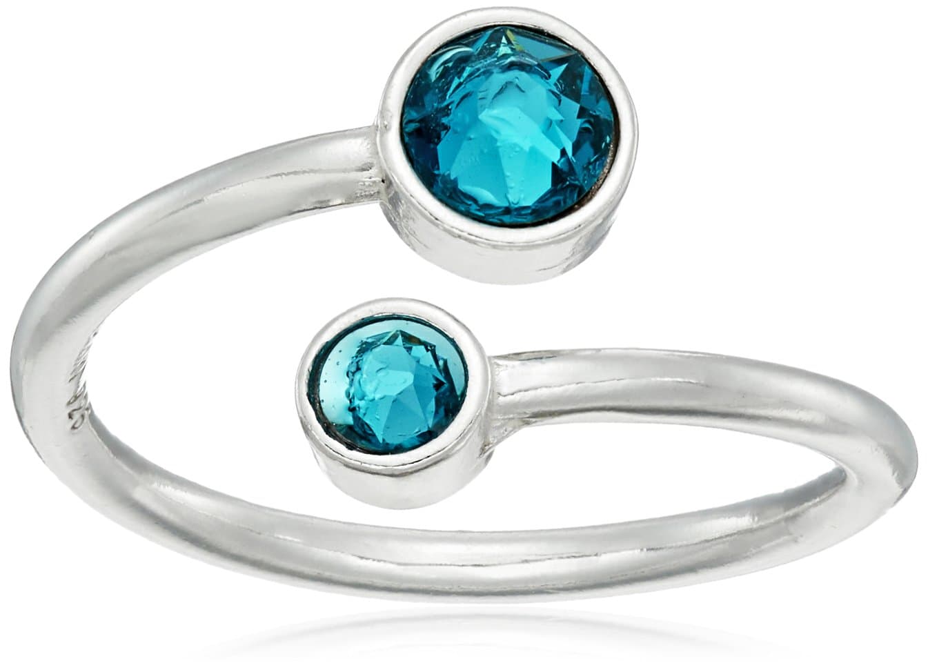 Alex and Ani Wrap Imitation Birthstone Stackable Ring, Size 5-7