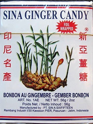 4 Boxes Ginger Candy (Ting Ting Jahe) 2 oz.