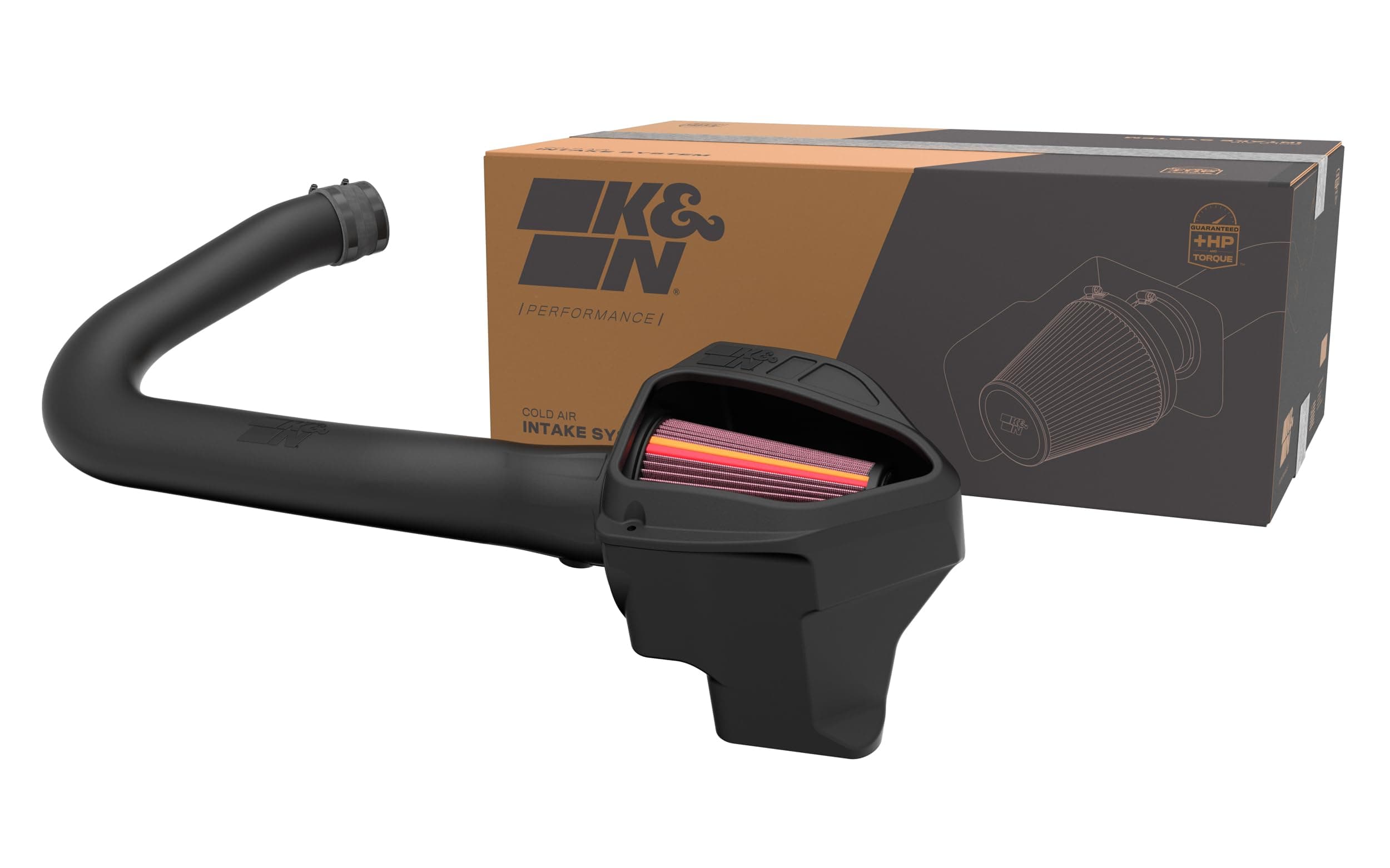 K&N NextGen Cold Air Intake System: High-Flow Cotton Filter: Compatible with 2011-2023 Dodge/Chrysler: Challenger, Charger, 300, 300C, 50-2544