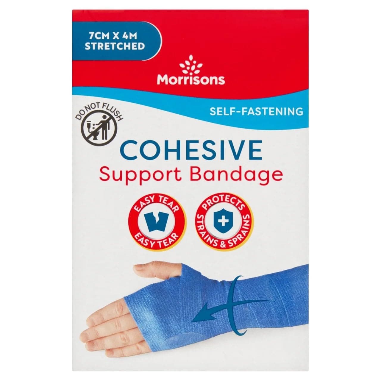 Morrisons Support Bandage 7cmx4m