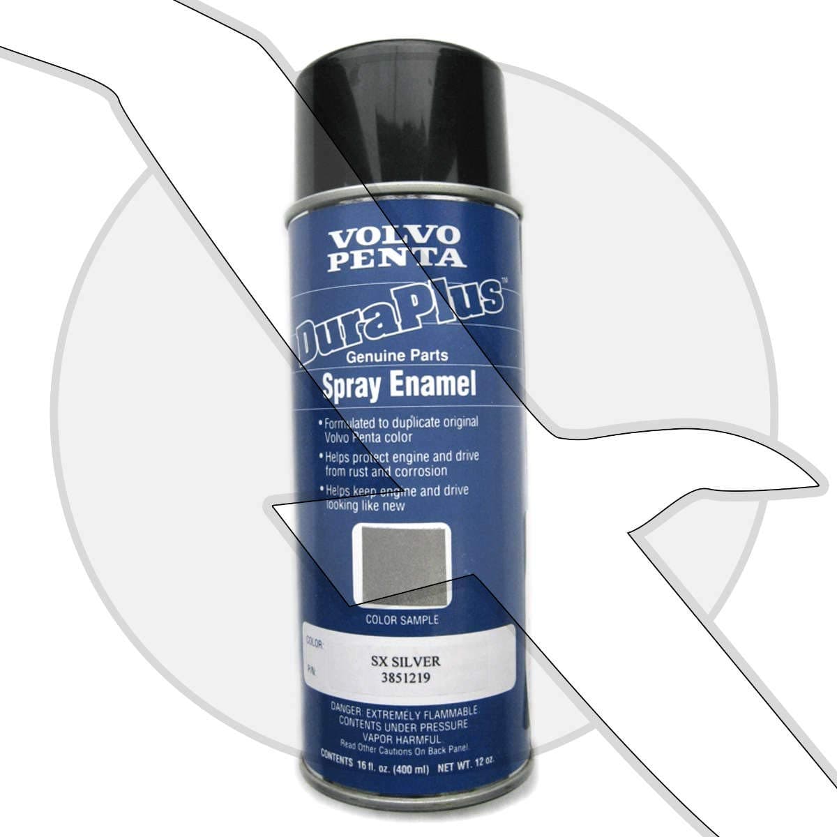 SX Silver Gray Metallic Paint 3851219