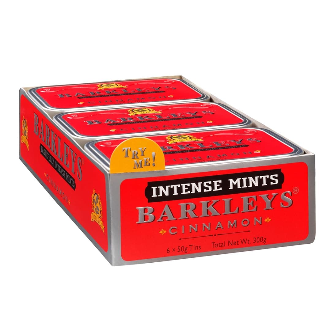 Barkleys Cinnamon Mints (Pack of 6)