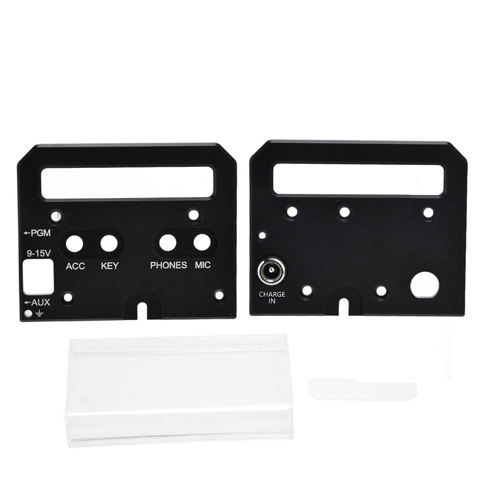 Heatsink Shield Kit, Using Acrylic Shell, High Temperature Quenching Heat Treatment, Suitable For Elecraft Kx2 Portable Shortwave Radio.