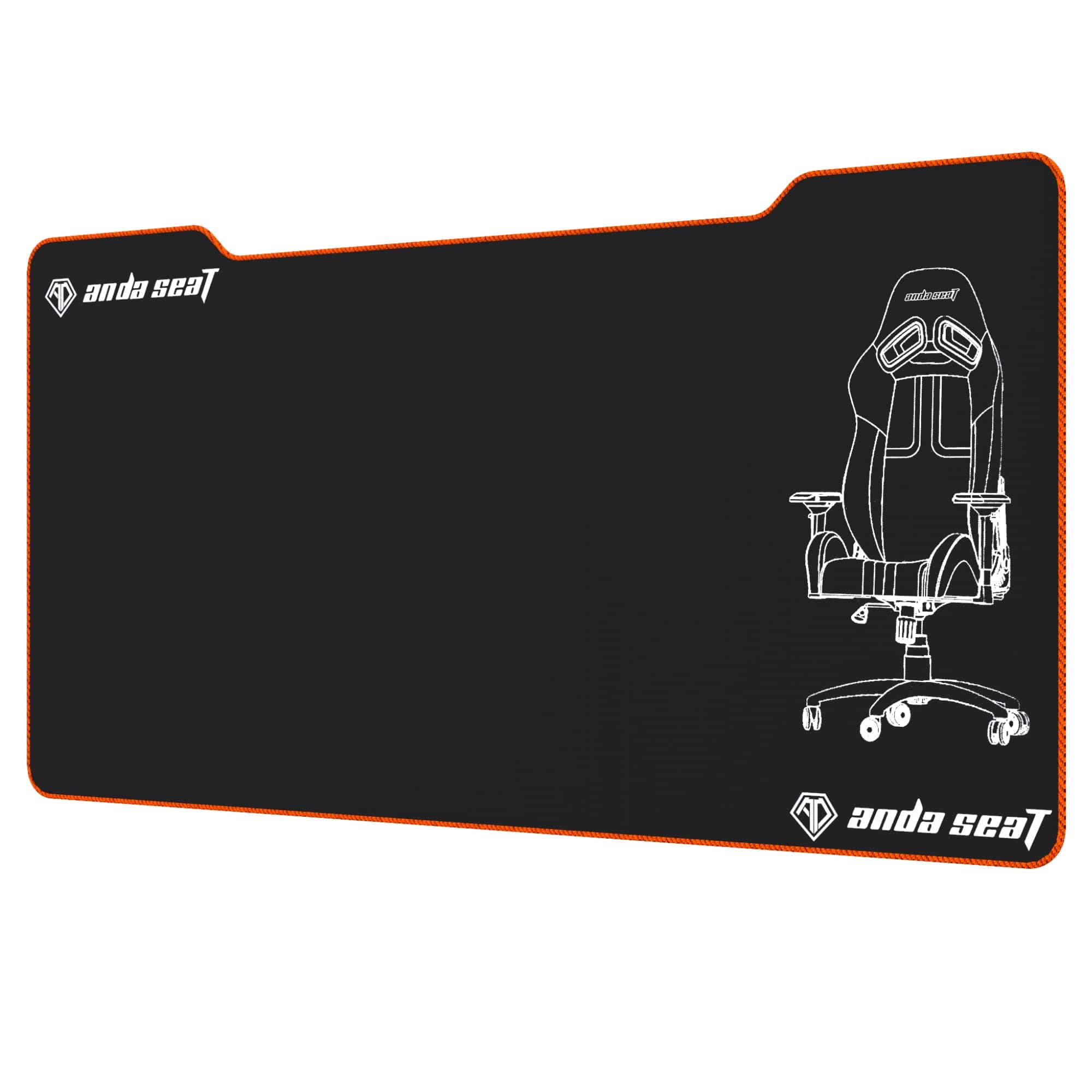 Anda Seat Gaming Mouse Pad - Large Surface Mat for your Desk Setup, Micro-Textured Cloth & Rubber Base Mousepad, Skid-Proof Mats, Fabric Pads Designed Specifically for Gaming