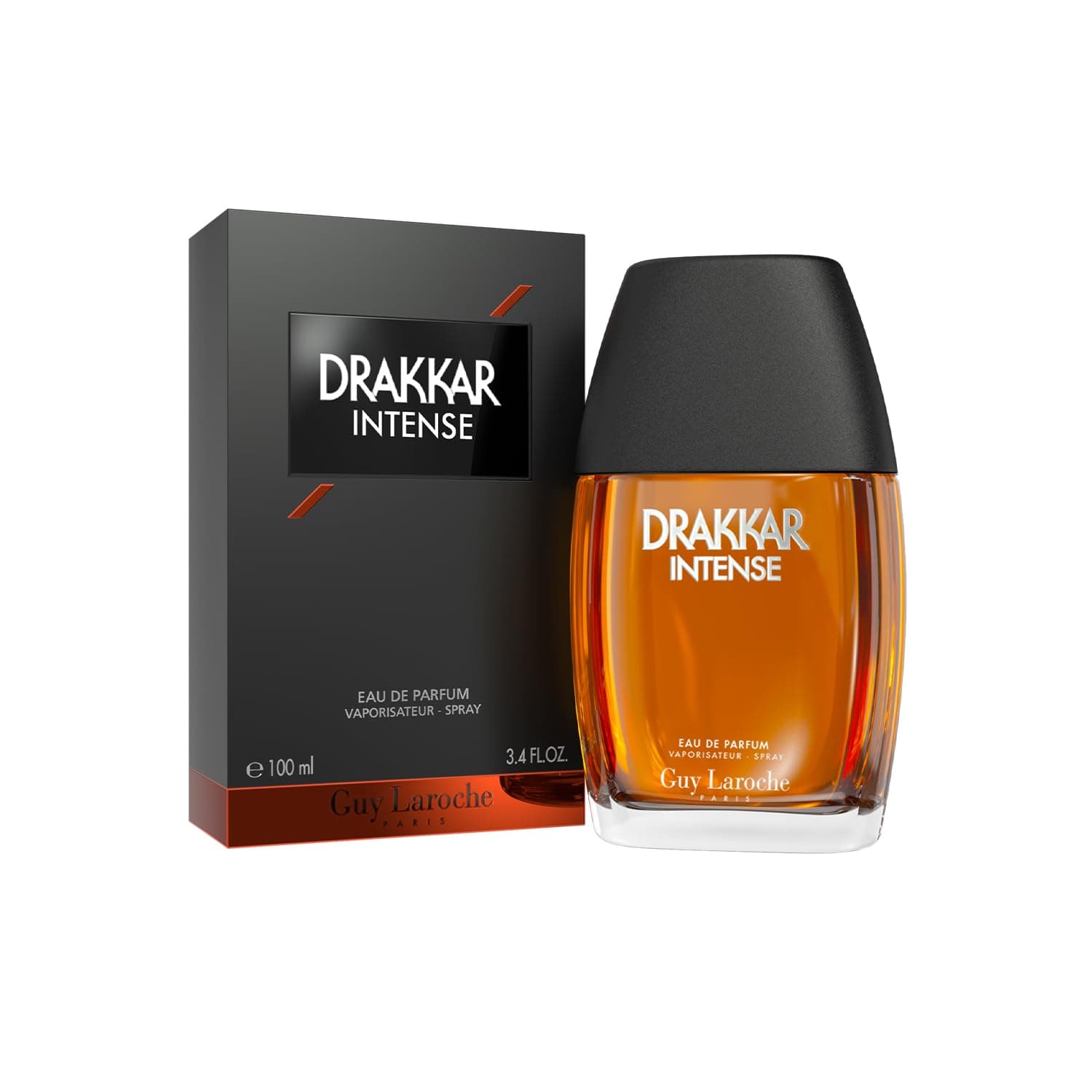Drakkar Intense Men's Eau de Parfum - Seductive & Irresistible Mens Cologne, Ambery Fougere Fragrance with Notes of Vanilla, Bergamot & Clary Sage, Long Lasting Perfume for Men