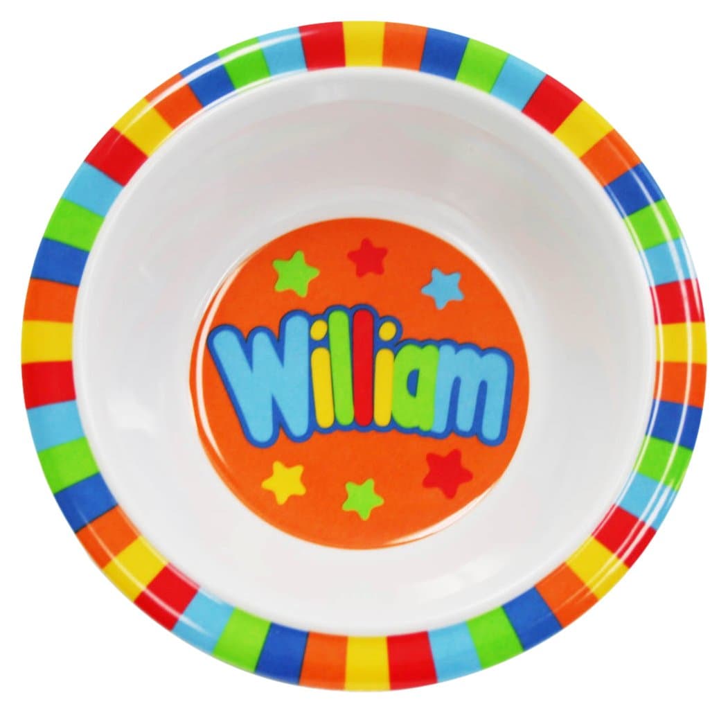 William USA Personalized Bowl
