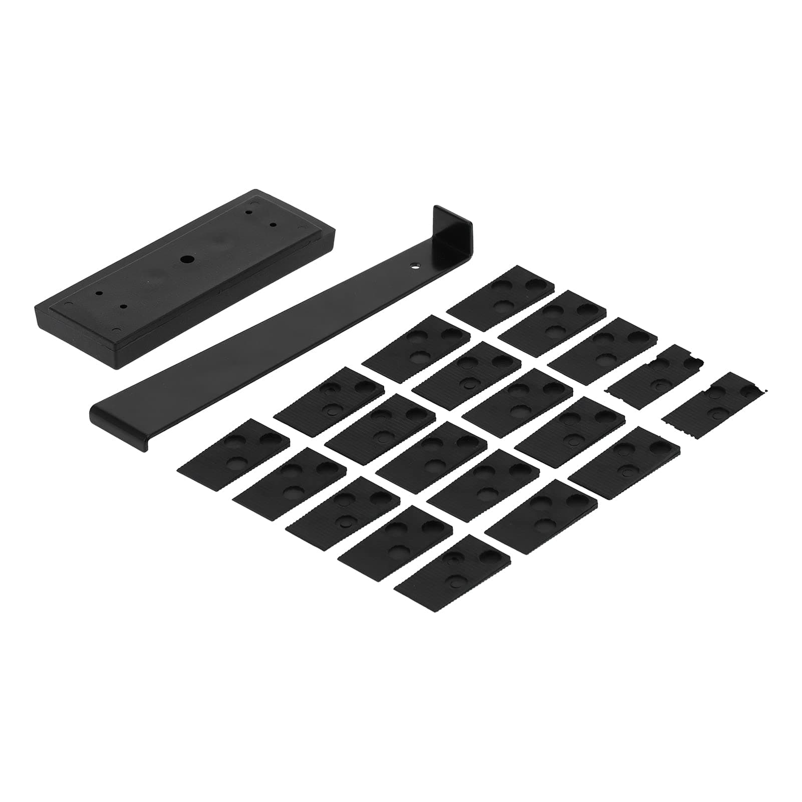 Flooring Tool Set, Floor Installation Tool Kit Durable Floor Accessory with 20 Spacers Tapping Block for Hardwood Flooring for Laminate Flooring