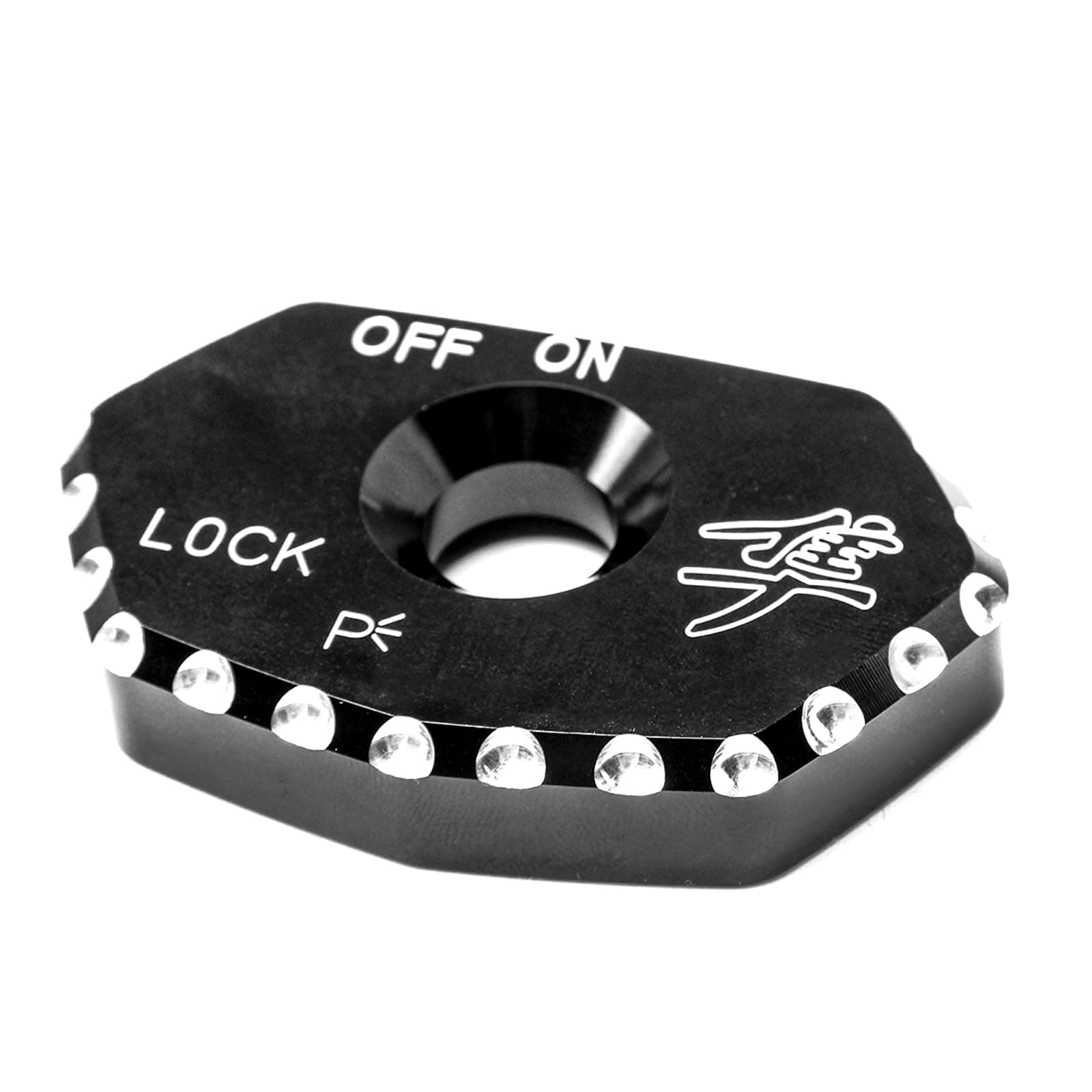 Motorcycle Ignition Switch Cover, Ignition Switch Key Cap Cover Compatible with Suzuki Hayabusa GSX1300R 2008-2023 (Black)