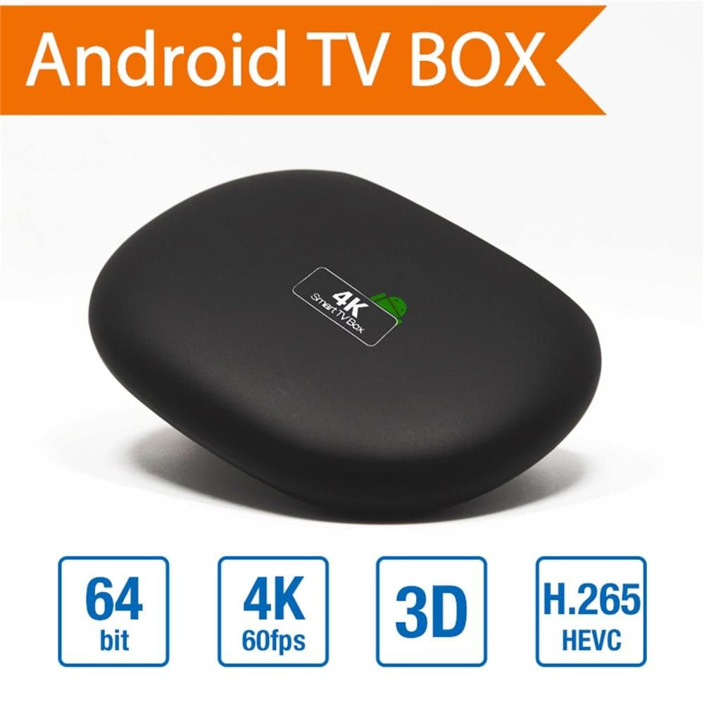 S14 Amlogic S905 Quad Core Android TV Box 5.1 Quad-Core Cortex A53 64 Bits 1G/8G UHD Media Player Support 3D 60fps with Remote Controller and Power Adapter
