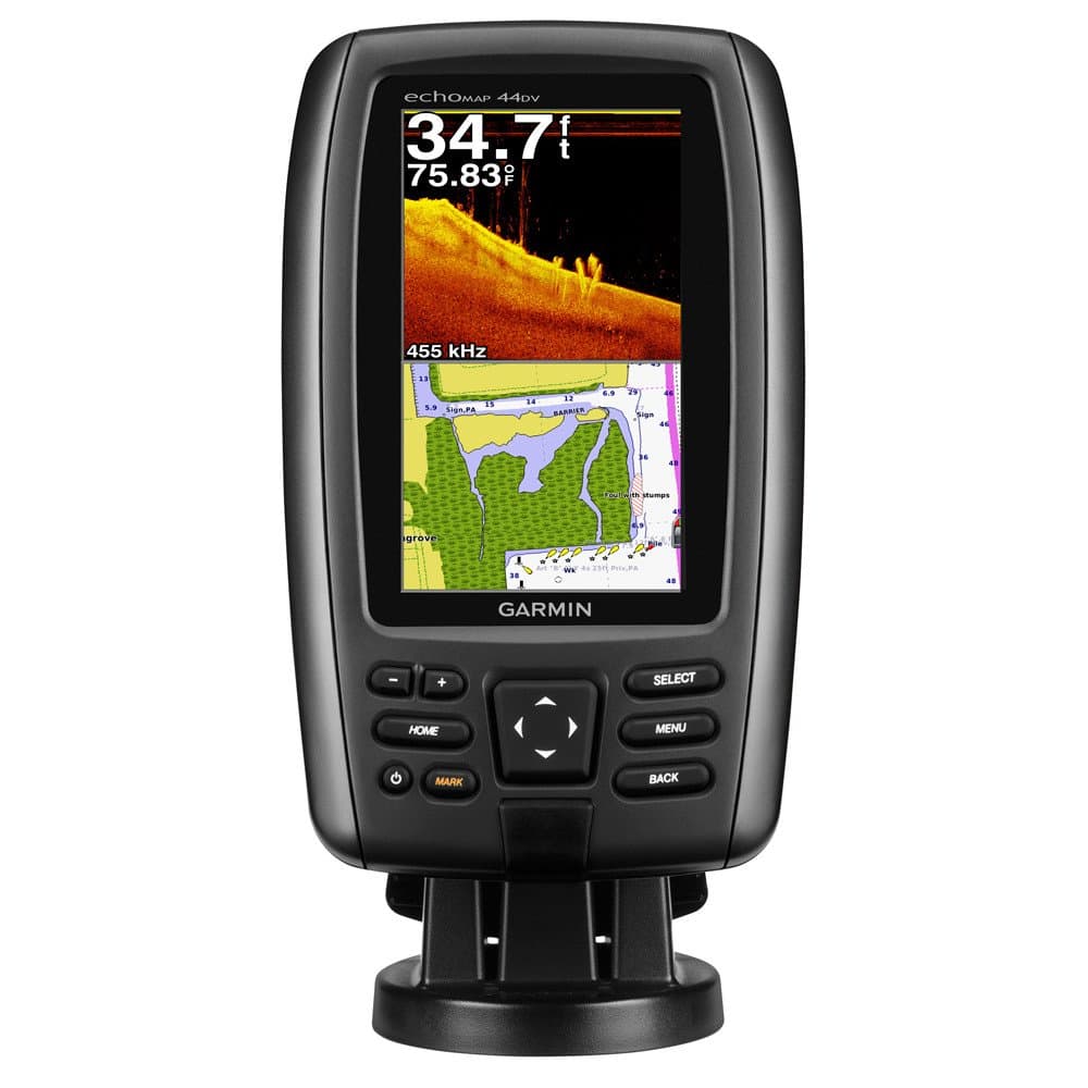 Garmin echoMAP 44dv with Transducer