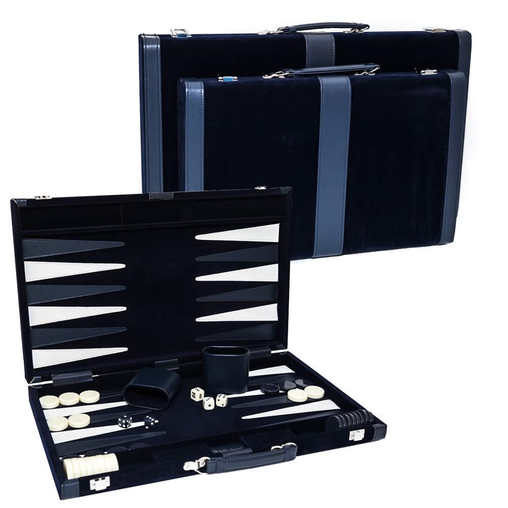 Bleecker Street Designer Backgammon Set - Available in Medium and Large Sizes
