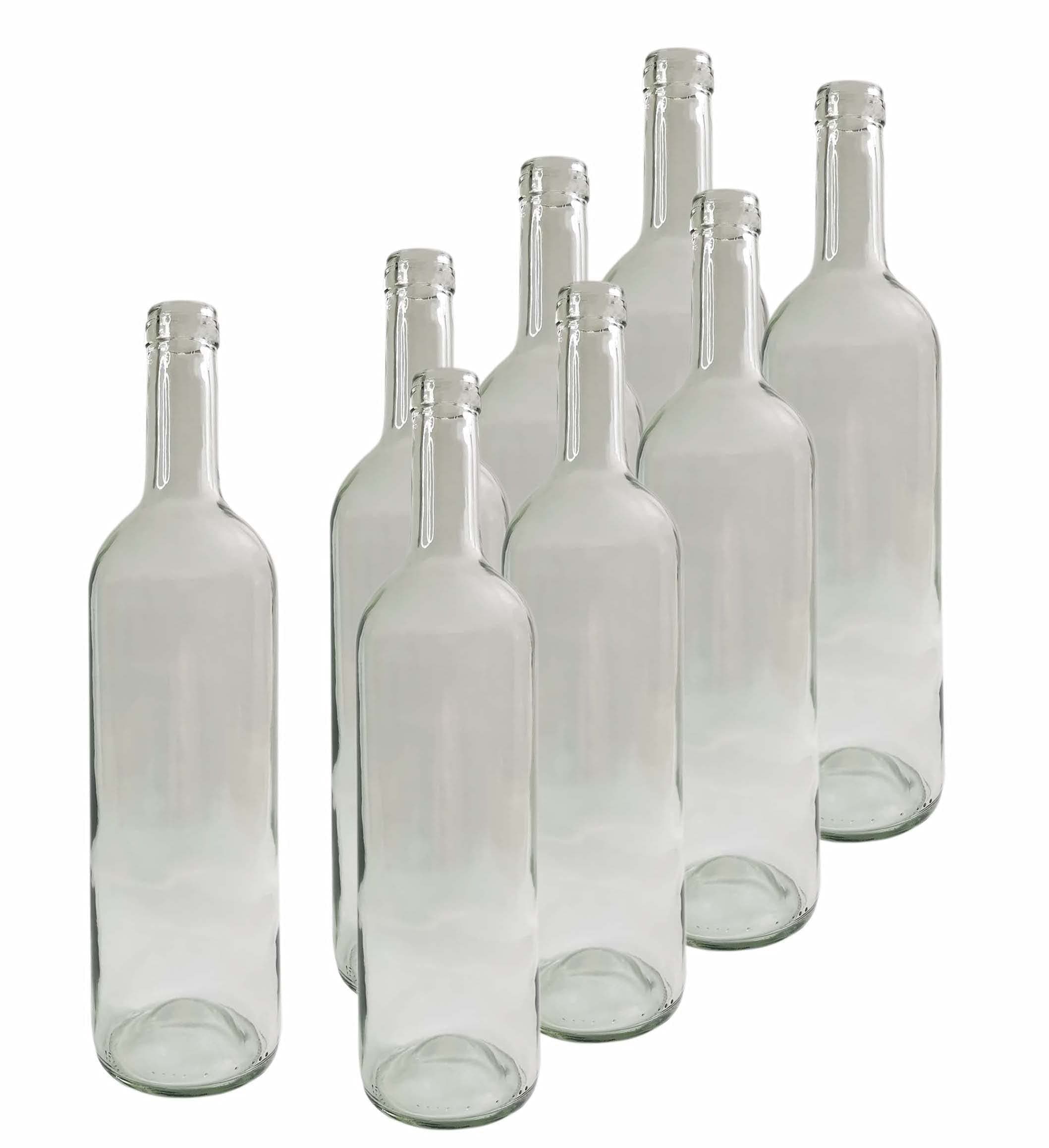 DIAH DO IT AT HOME 24 x Empty Clear Wine Bottles 0.75L