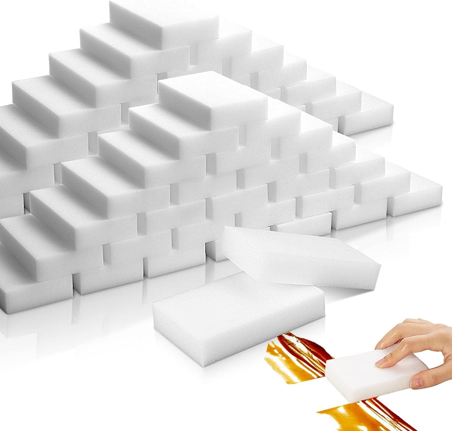 50 Pcs Melamine Sponge