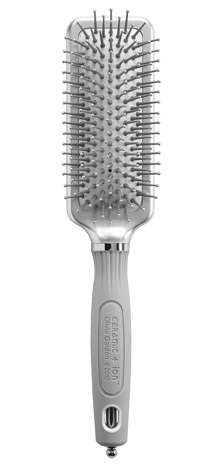 Ceramic + Ion XL Pro Hair Brush - Paddle Brush for All Hair Types - Smooths and Adds Shine