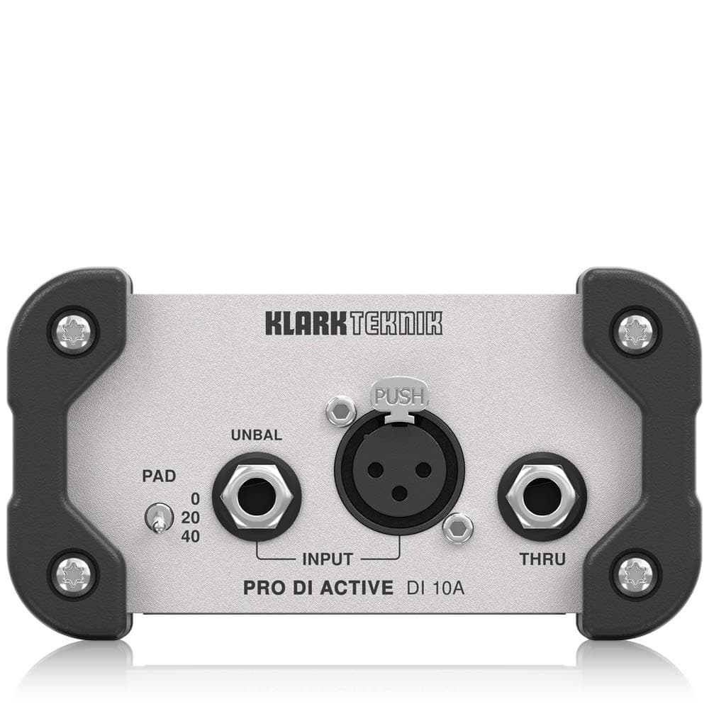 PRO DI ACTIVE DI 10A Active DI Box with Midas Transformer, Extended Dynamic Range and Phantom/Battery Operation