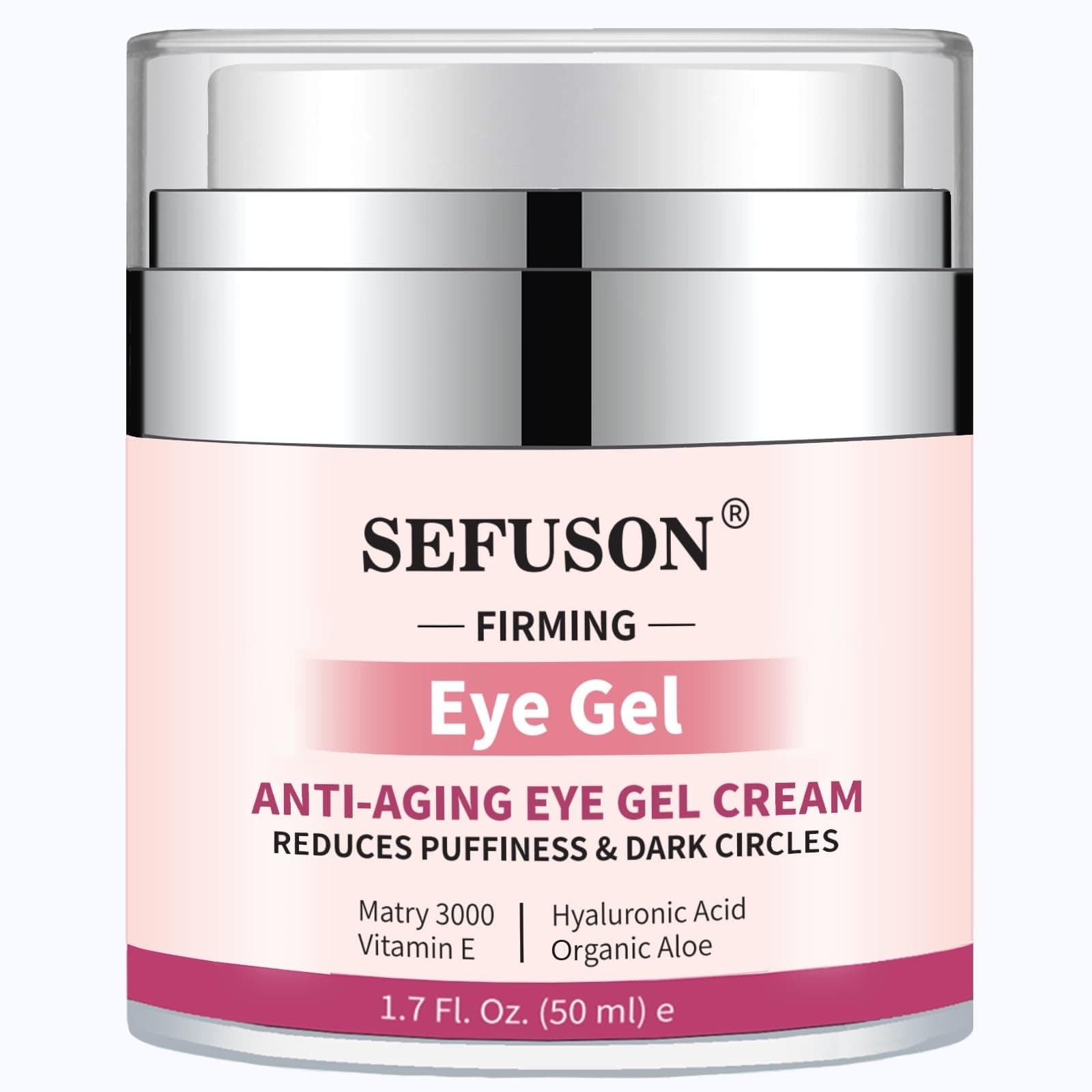 Eye Gel, Best Eye Cream for Appearance of Dark Circles, Puffiness, Wrinkles and Bags. Super Eye Cream Moisturizer Serum for Men & Women (50ml)