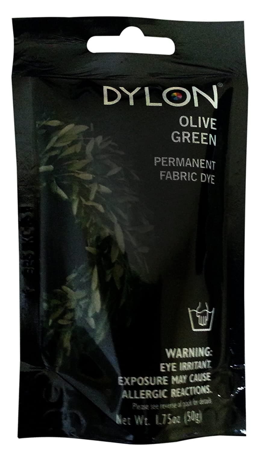 Olive Dylon Permanent Fabric Dye - 1.75 oz.