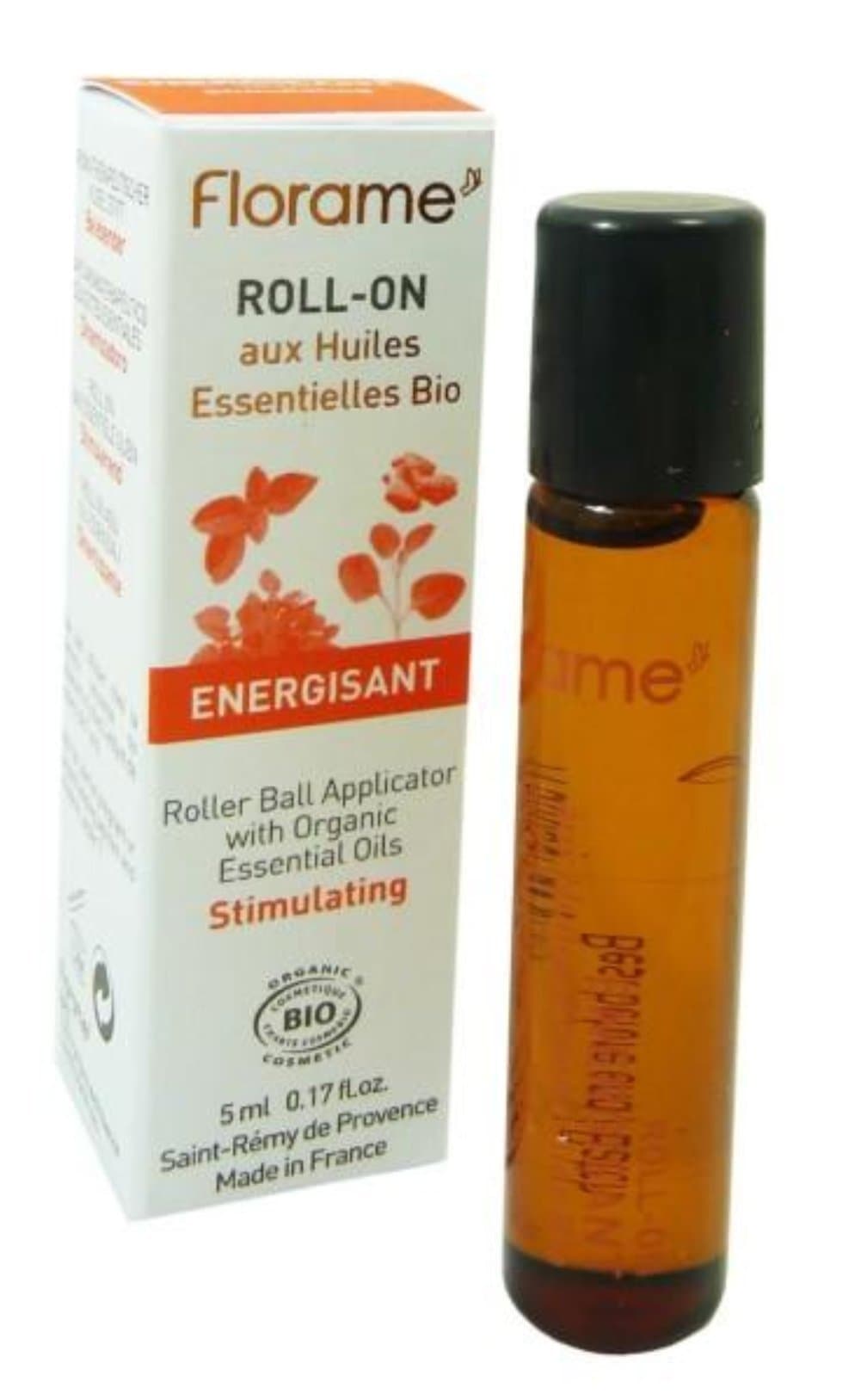 Florame Energizing Roll-on Applicator with Essential Oils