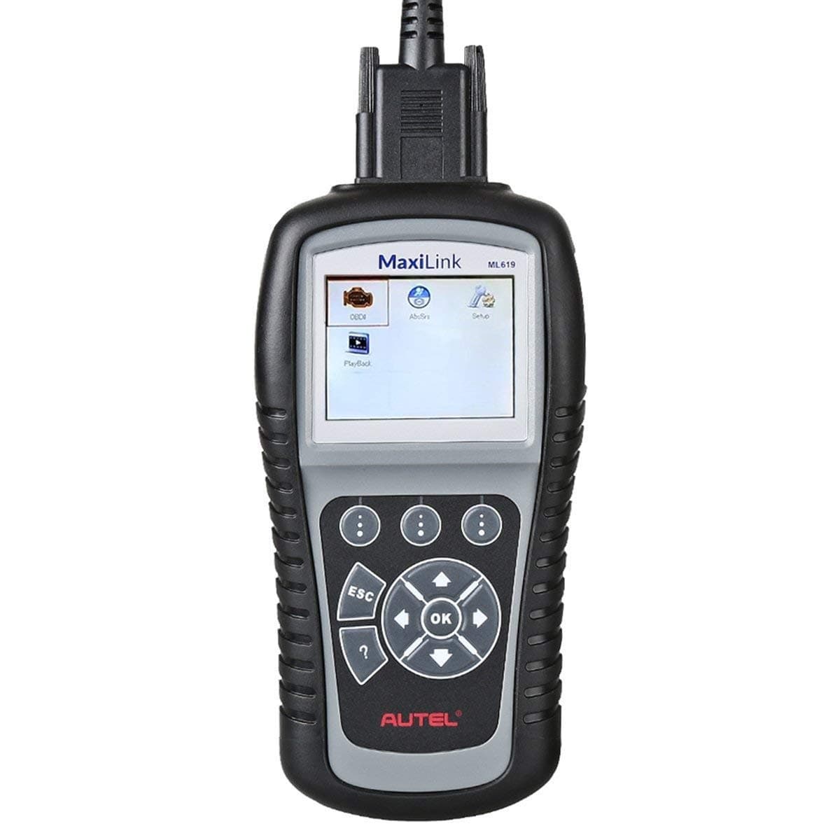 Autel Maxilink ML619 Can Obd2 Scanner Abs Srs Code Reader Obdii Scan Tool Turns Off Engine Light (Mil)