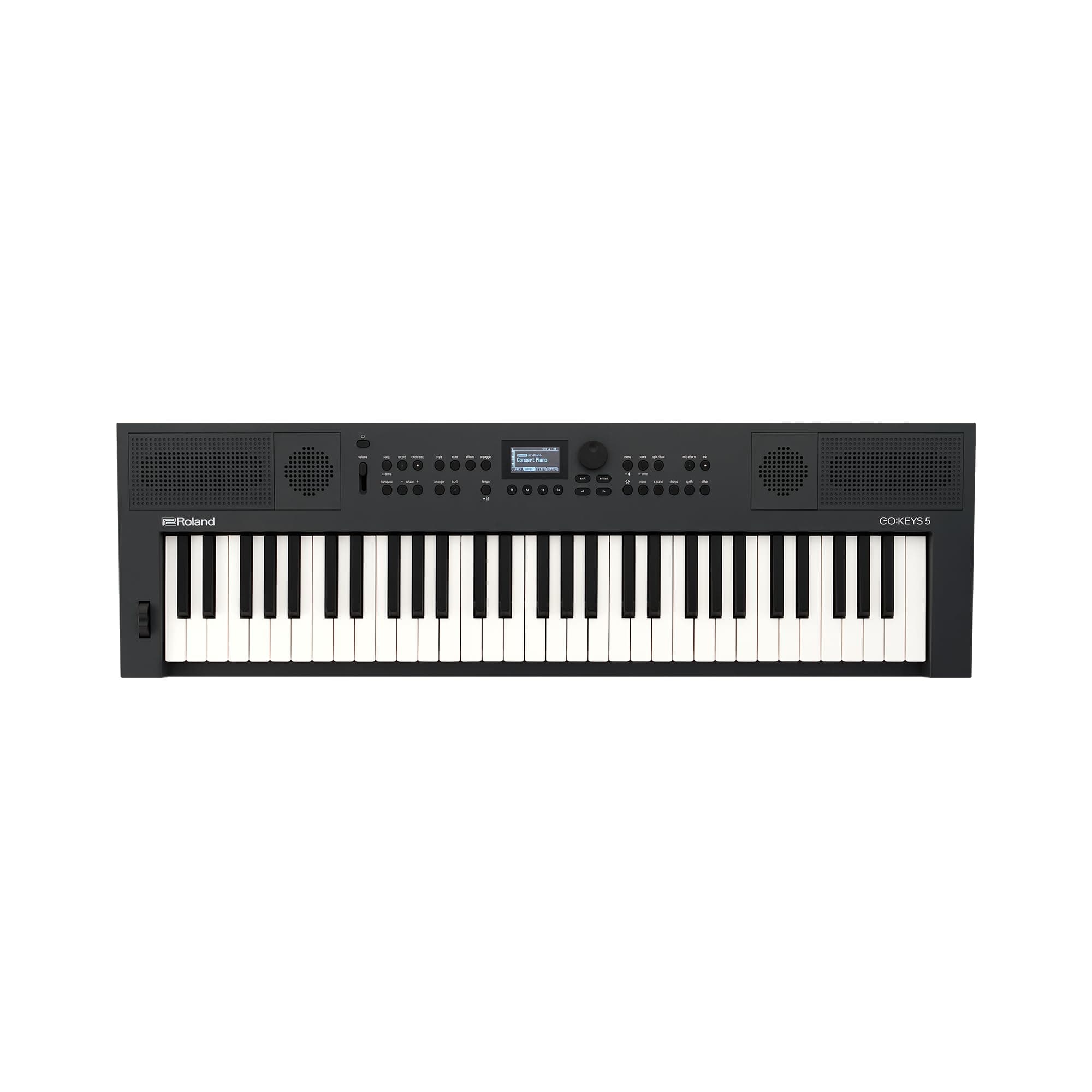 Roland GO:KEYS 5 61-Key Touch-Sensitive Portable Keyboard (Graphite)