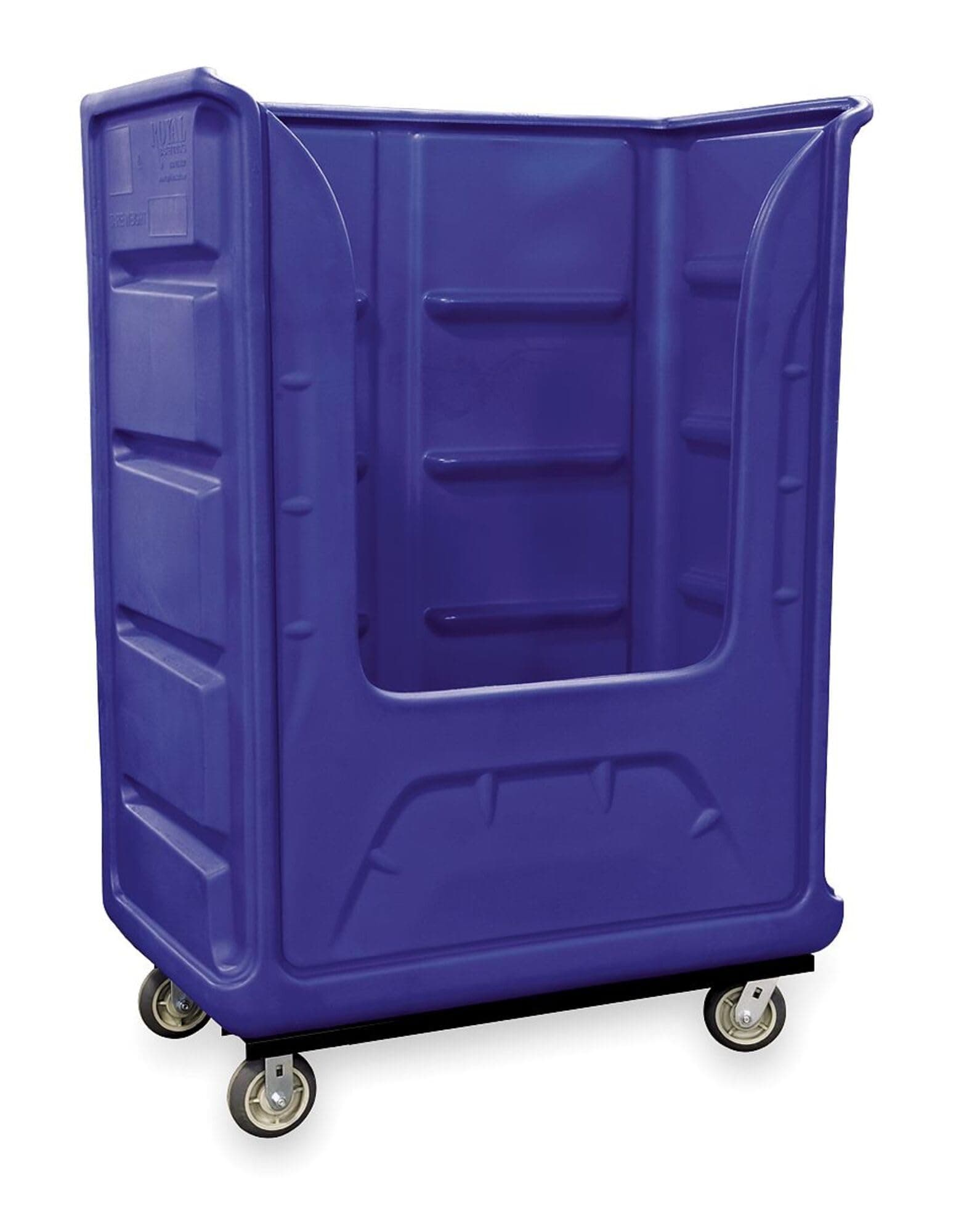 Poly Bulk Truck, 48 cu ft, Blue