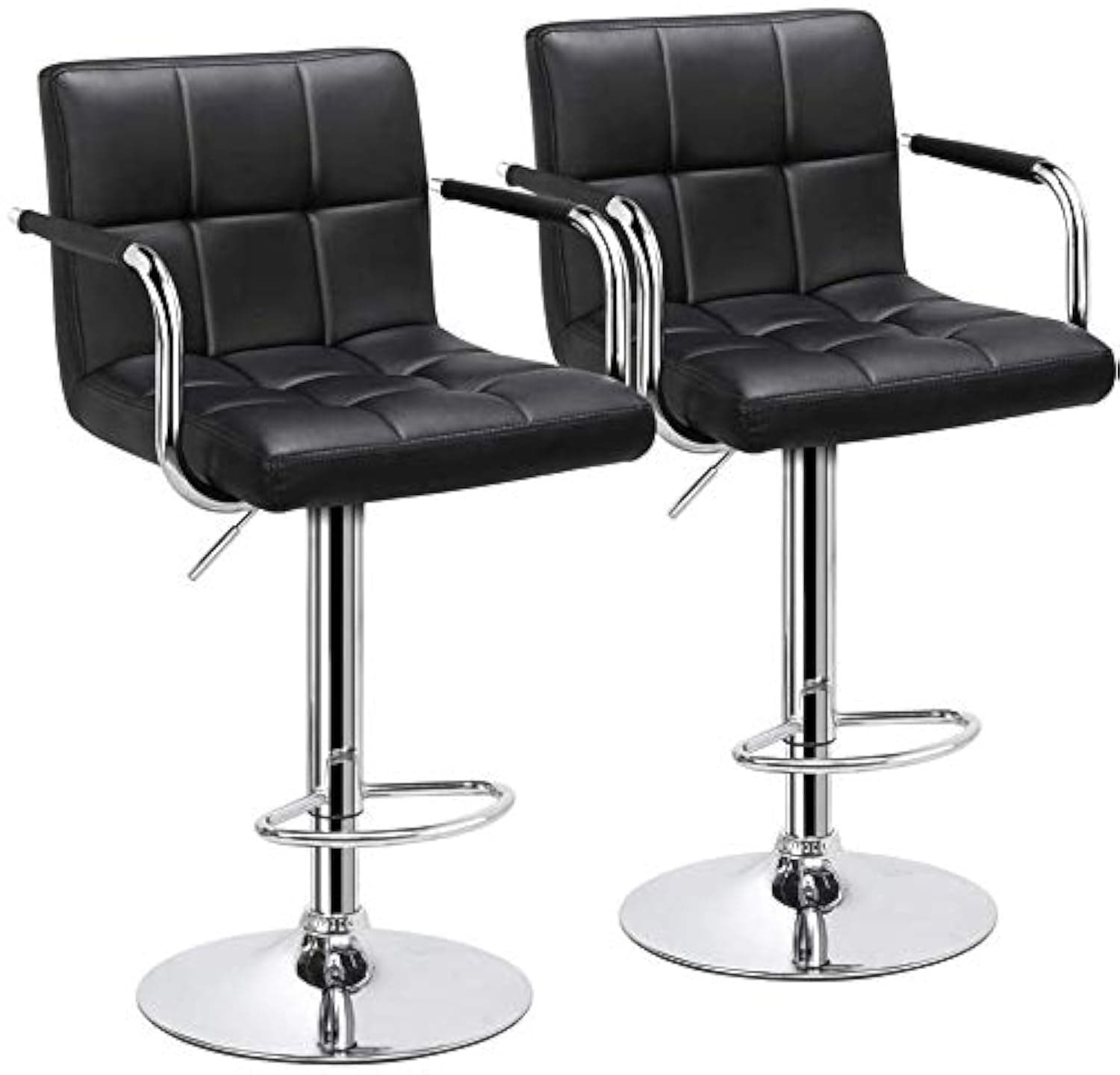 Mr. Big Sets Adjustable Bar Chair, Black