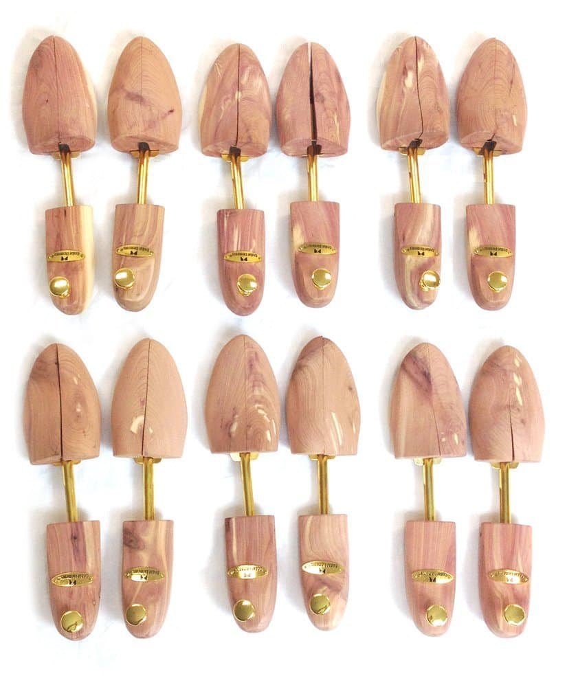 Cedar ElementsLittle Wholesale Program - Cedar Shoe Trees - 6 Pairs