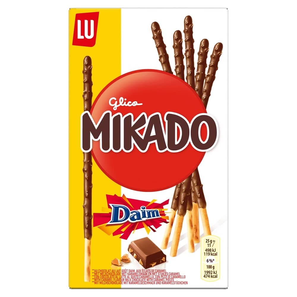 Mikado With Daim Chocolate Biscuits, 70g