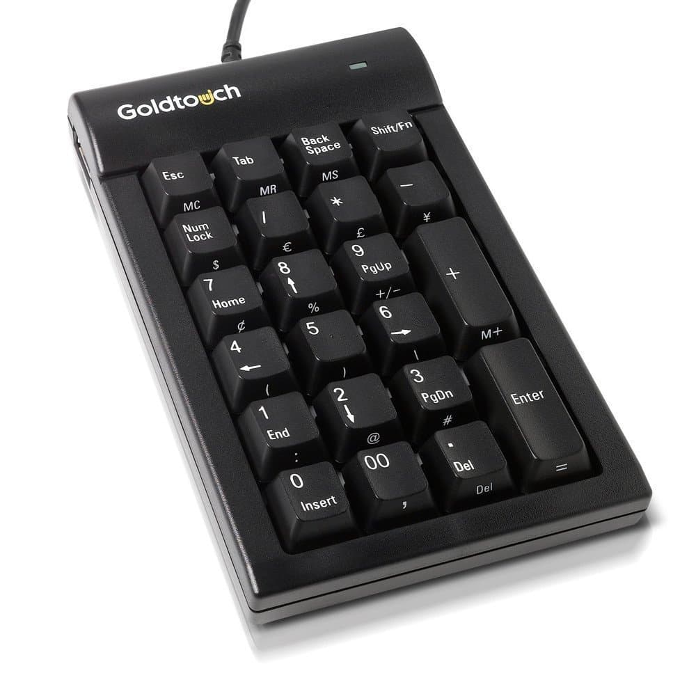 GoldtouchGTC-0077 Numeric Keypad (Black) USB Windows