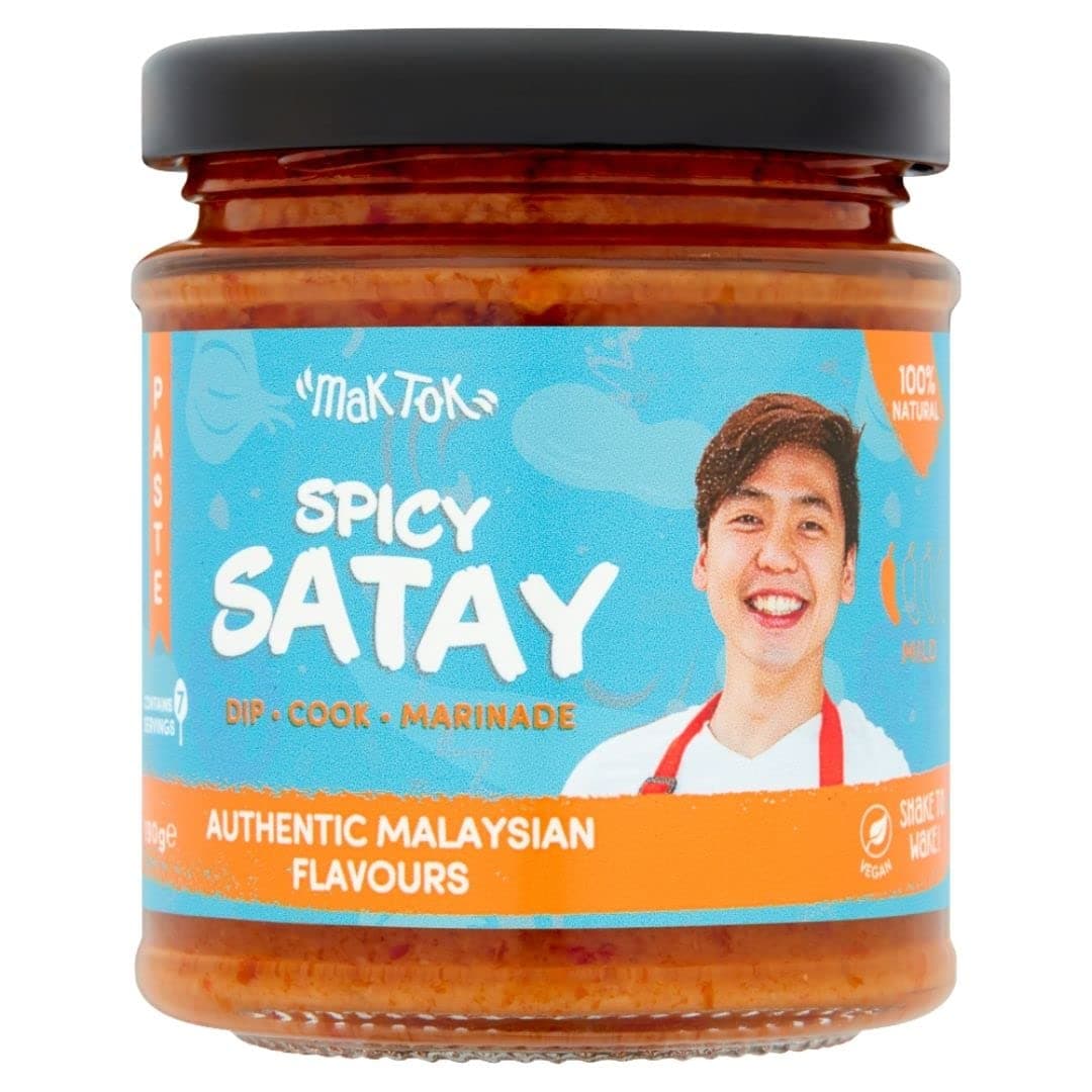 Mak Tok Authentic Gourmet Malaysian Satay Chilli Paste