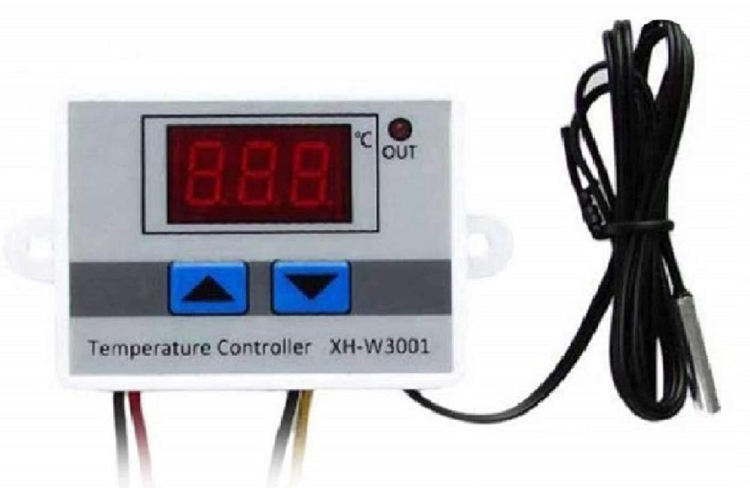 Quick Sense Digital 230V AC LED Digital Temperature Controller with Thermocouple Sensor