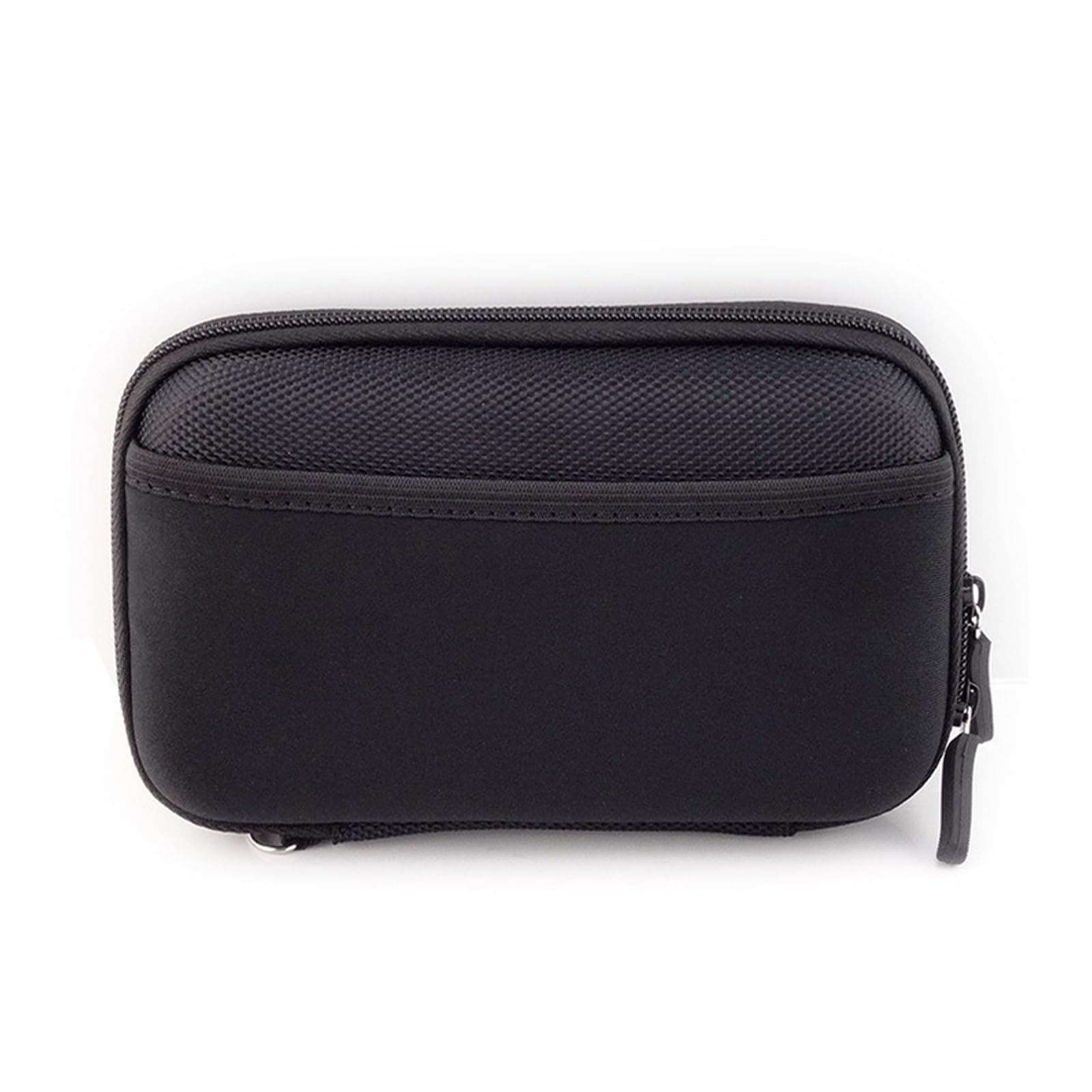 Small Protective Hard Shell Diabetic Travel Case Testing Kit Organizer For Glucose Meter/Test Strips/Lancing Device/Lancets/Insulin Vial/Blood Glucose Monitoring System (black)