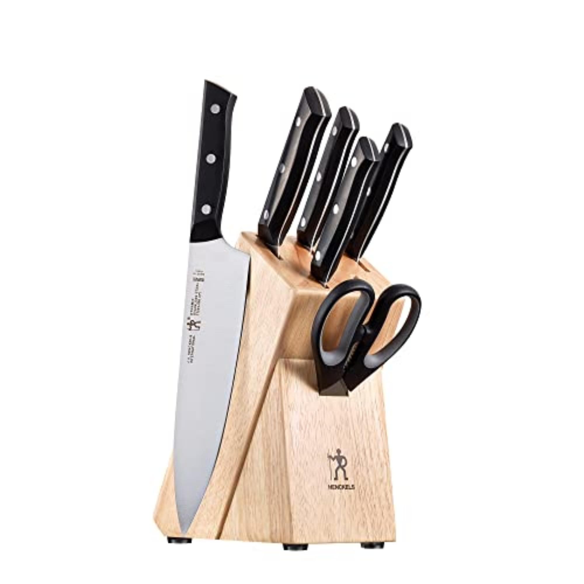 HENCKELS Dynamic Razor-Sharp 7-Piece Knife Set, Chef, Bread, German Engineered Informed by 100+ Years of Mastery