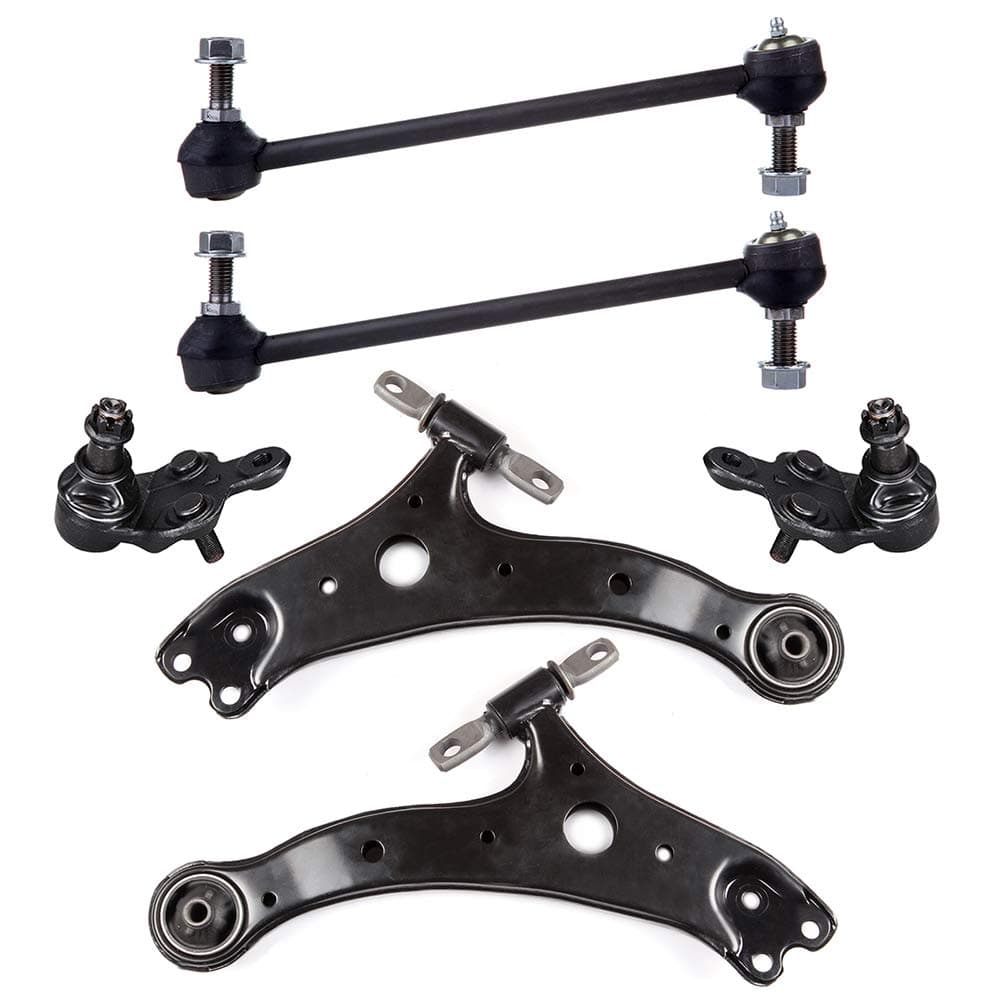 6pc Set Front Suspension Kit Sway Bar Lower Control Arm and Ball Joint Lower Ball Joint Replacement for Lexus ES300 ES330 RX330 RX350 RX400h,for Toyota Avalon Camry for Highlander Solara