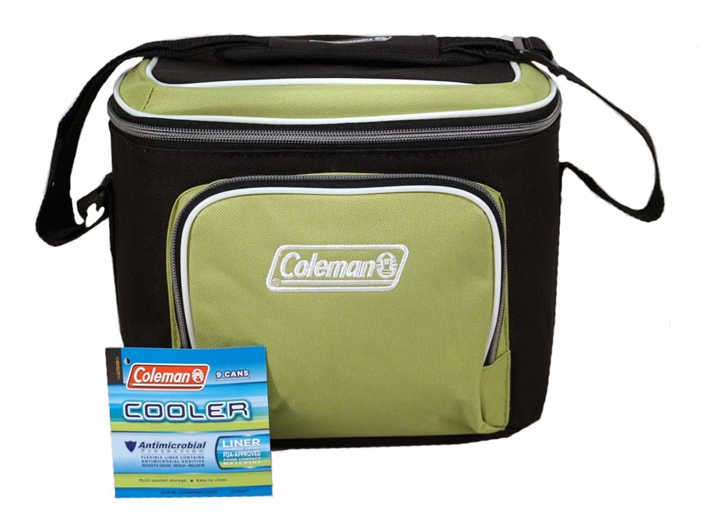 Coleman 9 Can 3000000863-BL Soft Side Cooler - Various Colors