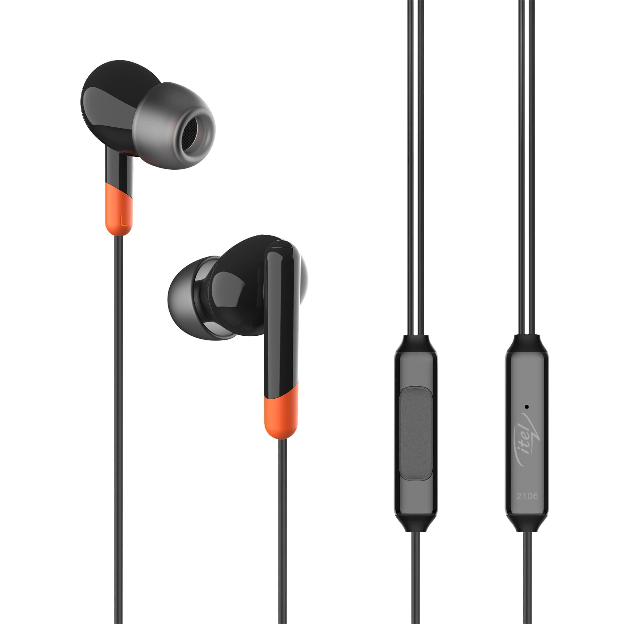 IEP-12 Wired Earphone (Black)
