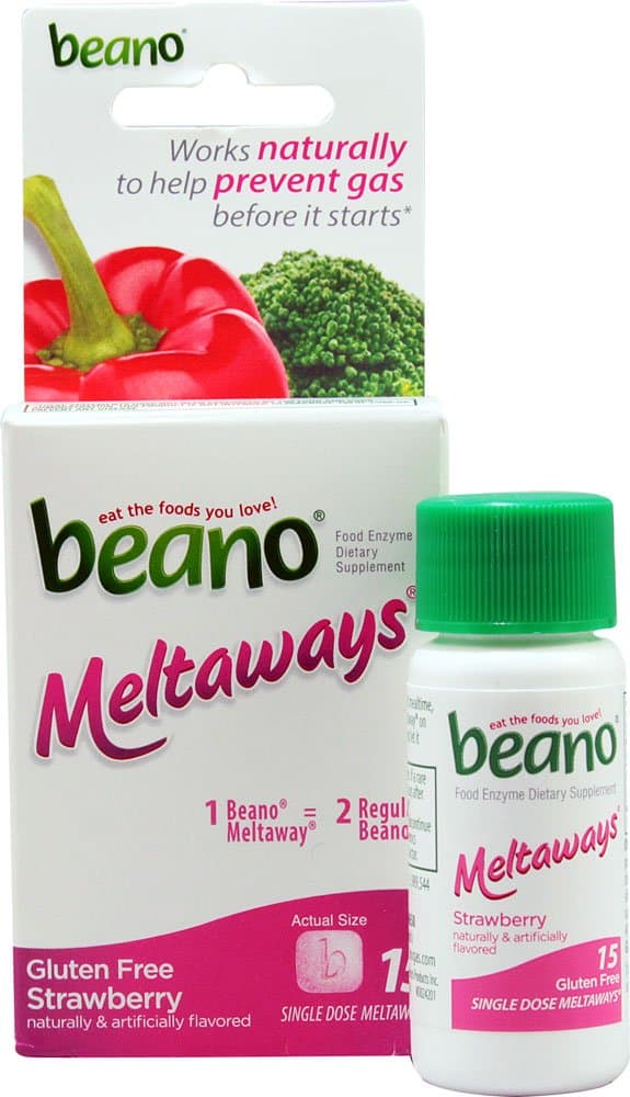 Beano Meltaways Strawberry 15-Count