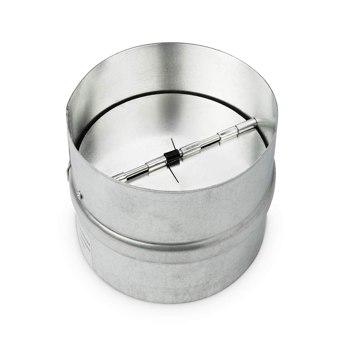 neverest® RK 6" Professional Backdraft Shutter Damper Connector Duct Fits Only with Metal Ducts