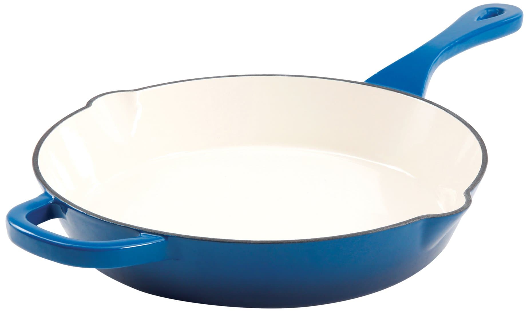 Crock Pot 111979.01 Artisan Cast Iron Skillet, Blue