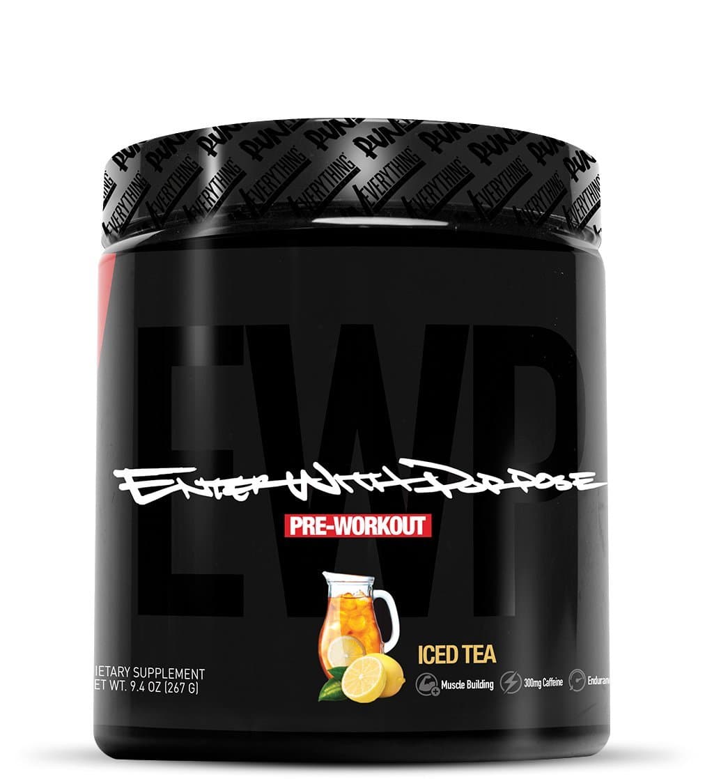 Run Everything Labs | EWP | Enter with Purpose | PRE Workout (30 Servings) (ICED Tea)
