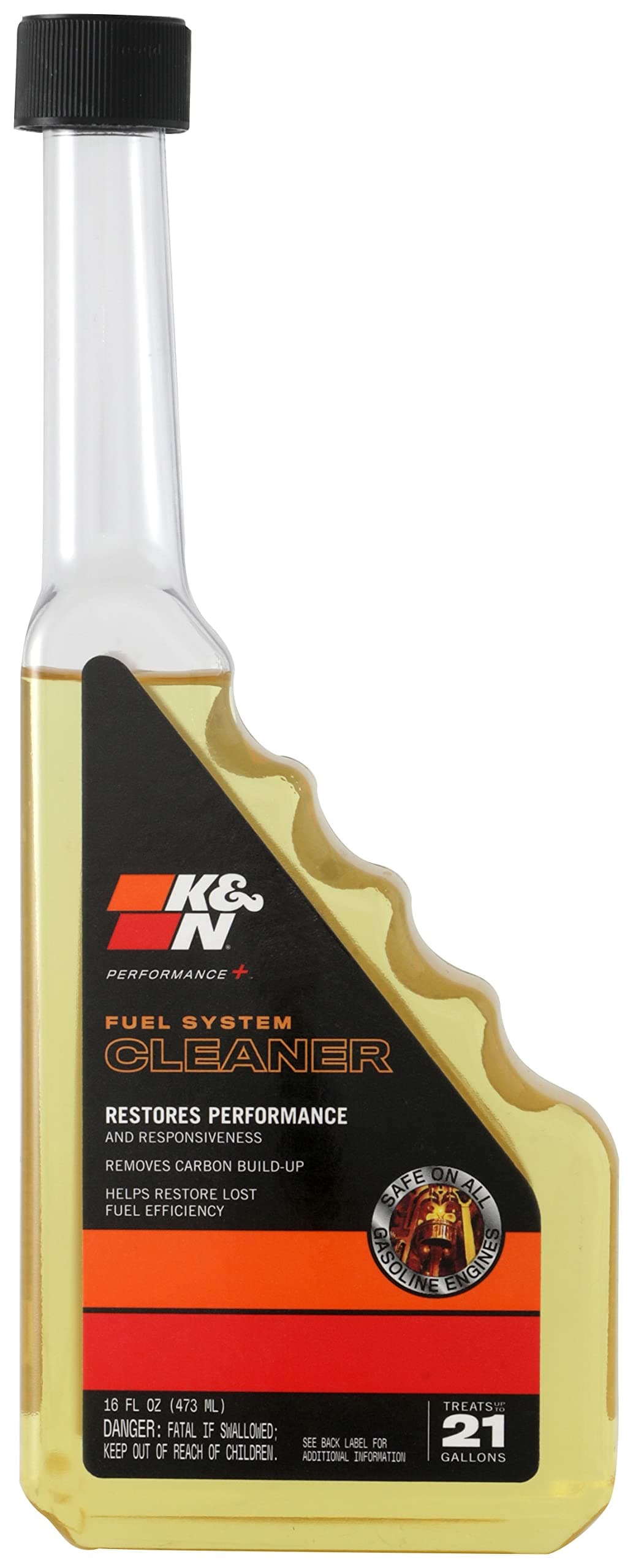 Performance+ Fuel System Cleaner: Restores Performance and Acceleration, 16 Ounce Bottle Treats up to 21 Gallons, 99-2050 , Black