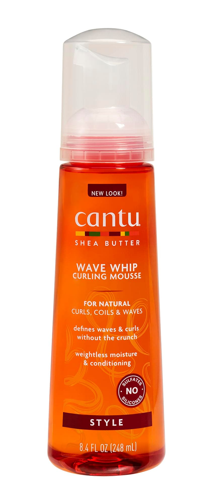 Cantu Wave Whip Curling Mousse 248ml