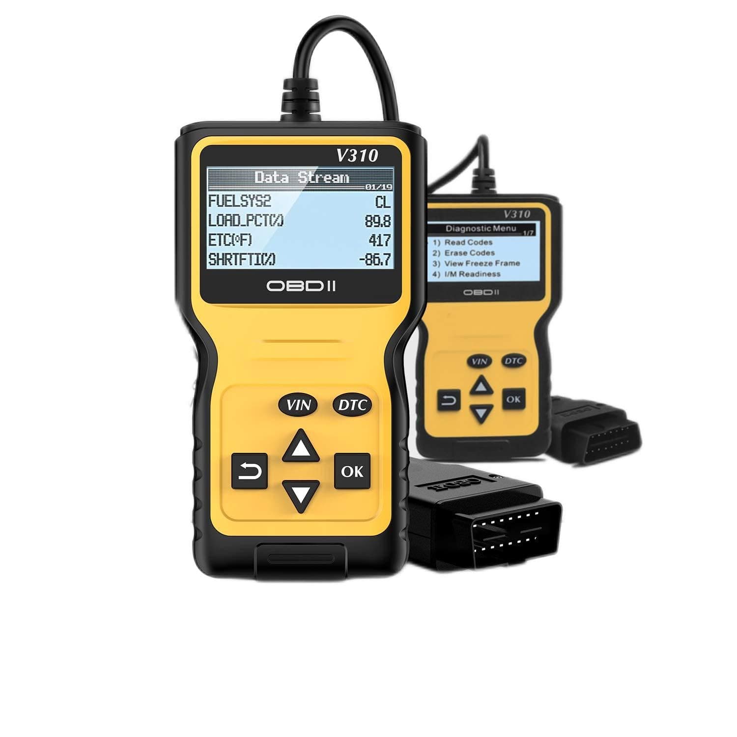 POVO OBD2 Code Reader Handheld Universal OBDII Scanner Car Diagnostic Tool Automotive Check Error Analyzer