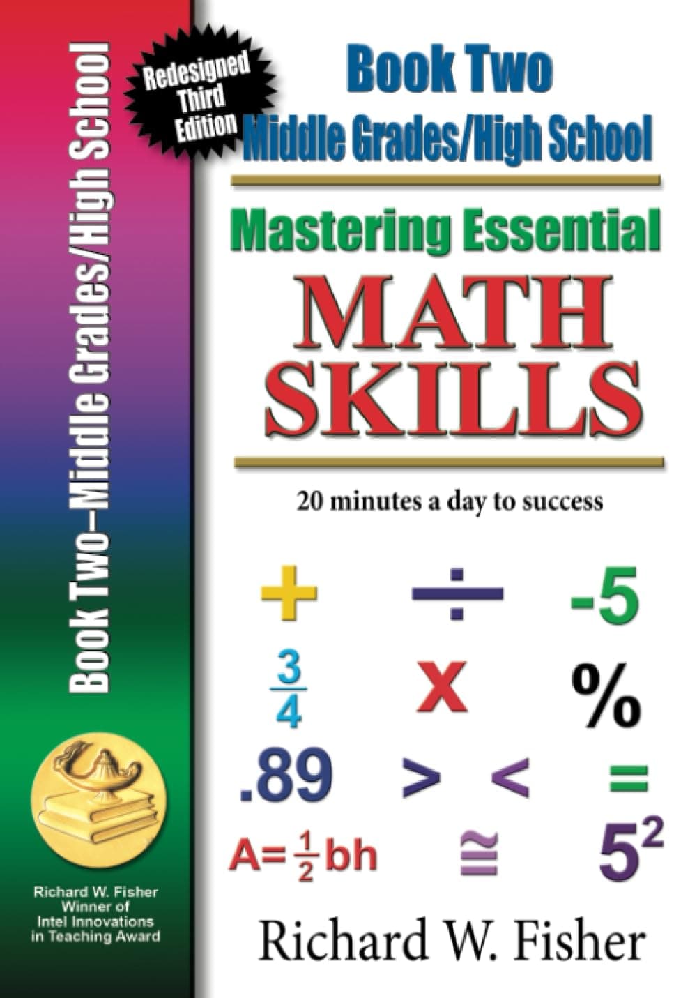 Mastering Essential Math Skills Book 2: Middle Grades/High School, redesigned library version