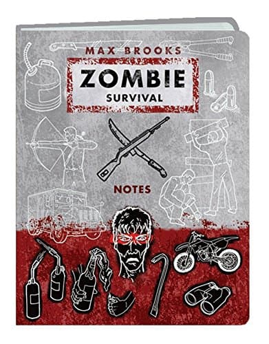 Zombie Survival Notes Mini Journal