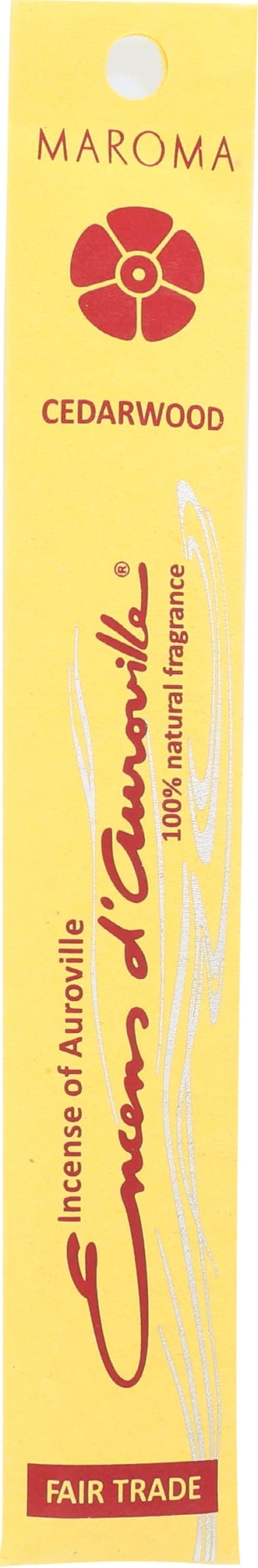 MAROMA Eda Incense Cedarwood, 10 CT