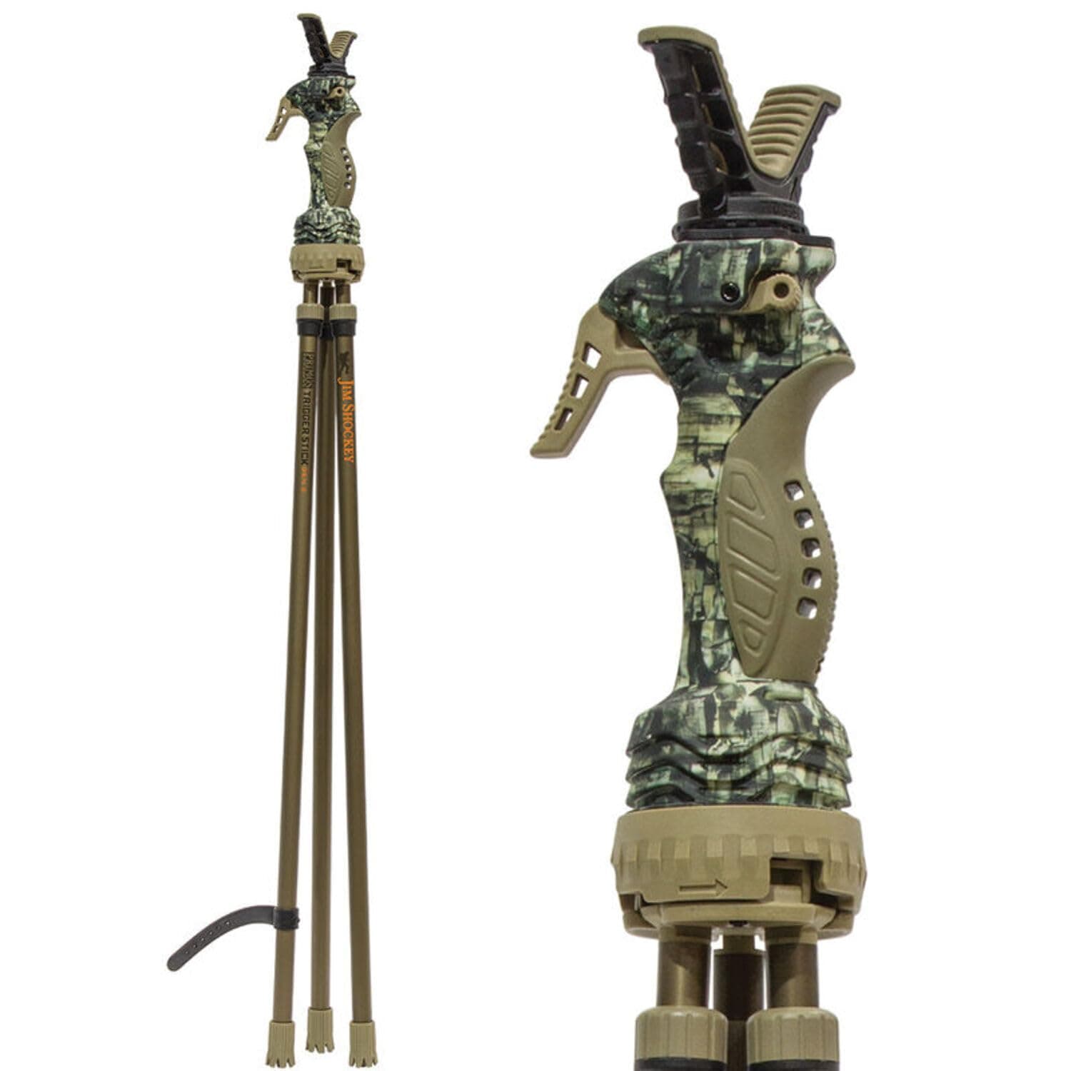 Primos Trigger Stick Gen3 Shooting Stick Height Adjustable Quick Detach Yoke Durable Lightweight Great for Hunting, Shooting and Photography