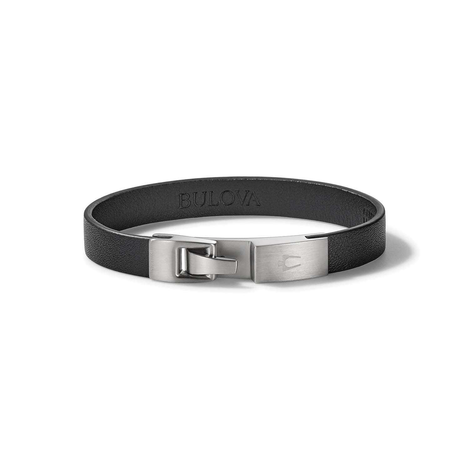 Jewelry Men's Classic Leather Strap Bracelet